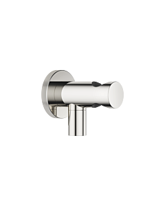 Dornbracht Meta wall elbow 28490660-08 1/2 &quot;, shower outlet 3/8&quot;, with shower bracket, platinum