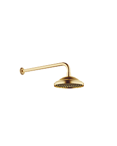 Dornbracht Regenbrause 28545977-28 mit Wandanbindung, messing gebürstet