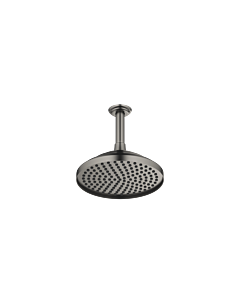 Dornbracht Madison Flair rain shower 28565977-99 with ceiling connection, dark platinum matt