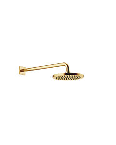 Dornbracht Imo rain shower 28649670-28 with wall connection, Ø 220 mm, brushed brass