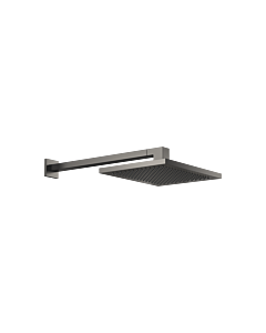 Dornbracht effet pluie 28765980-99 avec raccord mural, platine foncé mat