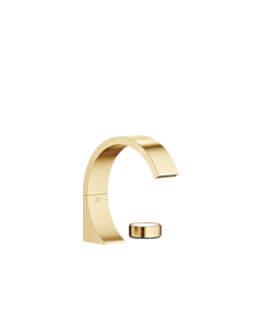 Dornbracht Cyo freestanding spout 29218811-28 for washbasin, projection 167mm, without waste set, brushed brass
