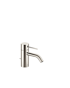 Dornbracht Meta single lever mixer 33501662-08 with waste set, projection 125 mm, platinum