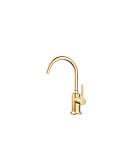 Dornbracht Vaia single lever mixer 33521809-28 for washbasin, without waste set, brushed brass