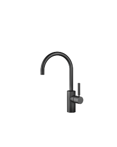 Dornbracht Meta single lever mixer 33565661-33 without waste set, projection 167 mm, matt black