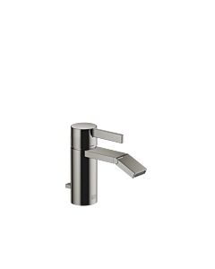 Dornbracht IMO Bidet faucet 33600671-19 with drain fitting, Dark Chrome