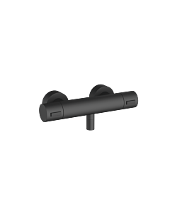Dornbracht Brause-Thermostat 34442979-33 Wandmontage, Brauseabgang 3/8", schwarz matt