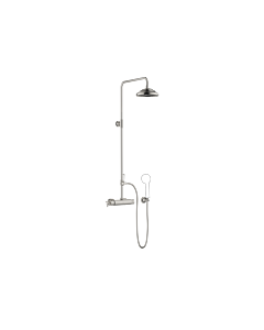 Dornbracht Madison shower set 34459360-06 with shower thermostat, projection of standing shower 420 mm, platinum matt