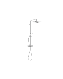 Dornbracht Symetrics set de douche 34459980-00 avec thermostat de douche, saillie de douche sur pied 450 mm, chromé