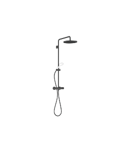 Dornbracht shower set 34460979-33 with shower thermostat, projection of standing shower 450 mm, black matt