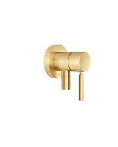 Dornbracht Tara. Fertigmontageset 36045660-28 für UP-Einhandmischer, mit Abdeckplatte, messing gebürstet