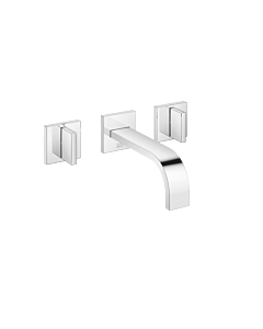 Dornbracht Fertigmontageset MEM 3670778200 chrom, Waschtisch 2 Griff Wandarmatur