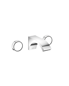 Dornbracht Cyo three-hole wall fitting 36707811-00 for washbasin, projection 160mm, without waste set, chrome