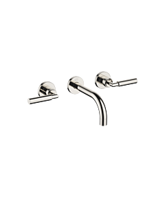 Dornbracht Tara . Finish set 36707882-08 for wall-mounted basin mixer, without waste set, 160 mm, platinum