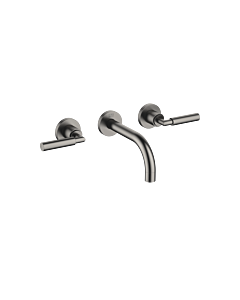 Dornbracht Tara . Set de finition 36707882-99 pour garniture de vidange mural, sans allumette0, 160 mm, platine foncé mat