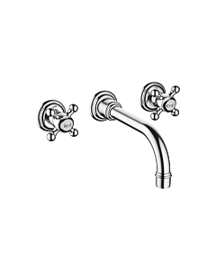 Dornbracht Madison Fertigmontageset 36712361-00 für UP-Waschtisch-Dreiloch-Armatur, ohne Ablaufgarnitur, chrom