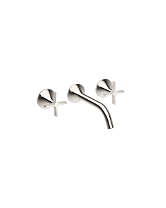 Dornbracht Vaia Fertigmontageset 36712809-08 für Wand-Zweihand-Armatur, ohne Ablaufgarnitur, platin