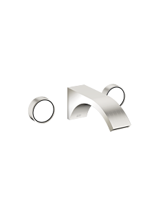 Dornbracht Cyo three-hole wall fitting 36712811-36 for washbasin, projection 190mm, without waste set, platinum