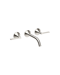 Dornbracht Vaia wall-mounted single lever mixer 36712819-08 for washbasin, without waste set, platinum