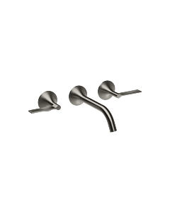 Dornbracht Vaia Wandbatterie 36712819-99 für Waschtisch, ohne Ablaufgarnitur, Dark Platinum matt