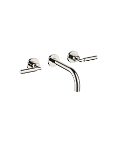 Dornbracht Tara . Finish set 36712882-08 for wall-mounted basin mixer, without waste set, 190 mm, platinum