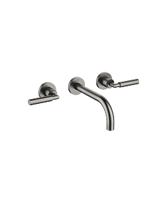 Dornbracht Tara . Set de finition 36712882-99 pour garniture de vidange mural, sans allumette0, 190 mm, platine foncé mat