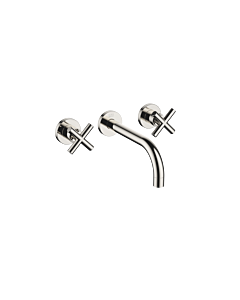 Dornbracht Tara. Fertigmontageset 36712892-08 für Waschtisch-Wand-Armatur, ohne Ablaufgarnitur, 190 mm, platin