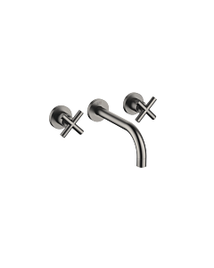 Dornbracht Tara . Set de finition 36712892-99 pour garniture de vidange mural, sans allumette0, 190 mm, platine foncé mat