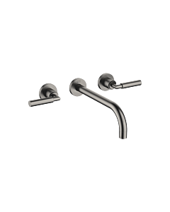 Dornbracht Tara . Set de finition 36717882-99 pour garniture de vidange mural, sans allumette0, 240 mm, platine foncé mat