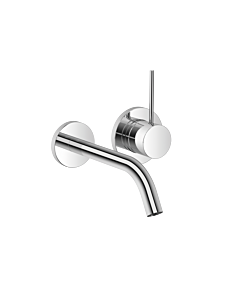 Dornbracht Meta 36860662-00 for wall-mounted single lever mixer, without waste set, projection 190 mm, chrome