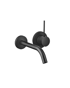 Dornbracht Meta 36860662-33 for wall-mounted single lever mixer, without waste set, projection 190 mm, matt black