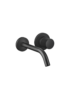Dornbracht Meta 36860664-33 for wall-mounted single lever mixer, without waste set, projection 190 mm, matt black
