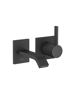 Dornbracht IMO Wash basin wall fitting 36860671-33 without drain fitting, matt black