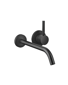Dornbracht Meta 36861660-33 for wall-mounted single lever mixer, without waste set, projection 250 mm, matt black