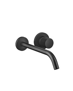 Dornbracht Meta 36861664-33 for wall-mounted single lever mixer, without waste set, projection 250 mm, matt black