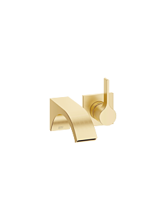 Dornbracht Cyo finishing assembly set 36861811-28 concealed wall-mounted basin single-lever mixer, projection 190mm, without waste set, brushed brass