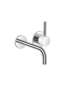 Dornbracht Meta 36862660-00 for wall-mounted single lever mixer, bending radius of 90 °, without waste set, chrome