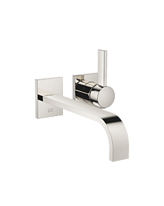 Dornbracht Mem trim set 36862782-08 for wall-mounted single lever basin mixer, without waste set, platinum