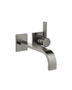 Dornbracht Mem trim set 36862782-99 for wall-mounted single lever basin mixer, without waste set, dark platinum matt
