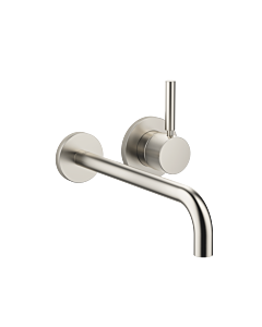 Dornbracht Meta Fertigmontageset 36863660-06 für Wand-Einhandmischer, Biegeradius von 90°, ohne Ablaufgarnitur, platin matt