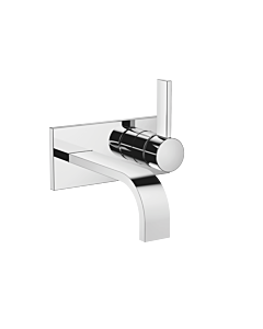 Dornbracht Mem trim set 36863782-00 for wall-mounted single lever basin mixer, without waste set, chrome