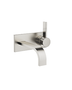 Dornbracht Mem trim set 36863782-06 for wall-mounted single lever basin mixer, without waste set, matt platinum