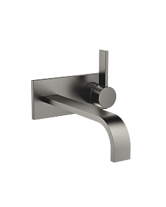 Dornbracht Mem trim set 36865782-99 for wall-mounted single lever basin mixer, without waste set, dark platinum matt
