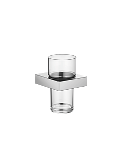 Dornbracht Glashalter MEM 8340078000 Wandmodell, chrom, mit Kristallglas