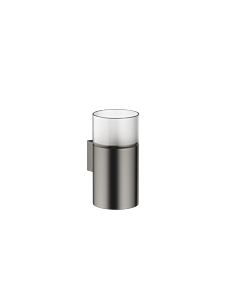 Dornbracht verre match0 83401979-99 modèle mural, verre en verre cristal, mat, platine foncé mat