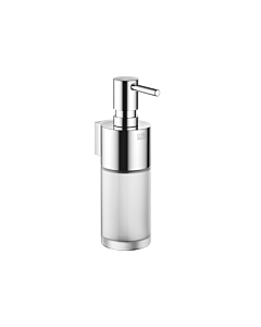 Dornbracht distributeur 83435970-00 modèle de paroi, une bouteille en verre de cristal, mat, chrome