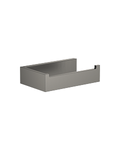 Dornbracht Mem Papierrollenhalter 83 500 780-99 without cover, projection 85 mm, dark platinum matt