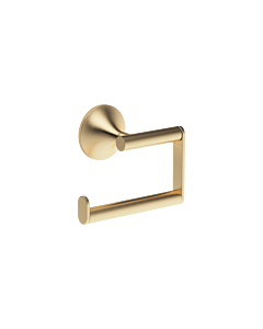 Dornbracht Vaia Papierrollenhalter 83500809-28 ohne Deckel, Ausladung 120, messing gebürstet