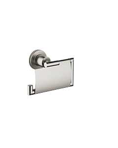 Dornbracht Tara . Papierrollenhalter 892-06 with cover, matt platinum