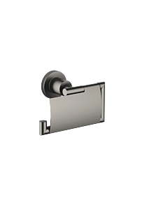 Dornbracht Tara . Papierrollenhalter 892-99 with lid, dark platinum matt